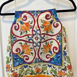 Dolce & Gabbana Multicolor Floral Top